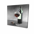 Fondo 12 x 12 in. Bottle of Burgundy-Print on Canvas FO2790419